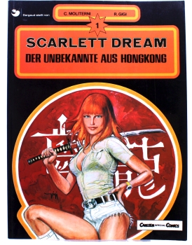 Dargaud stellt vor: Scarlett Dream Comic Album Nr. 1: Der Unbekannte aus Hongkong